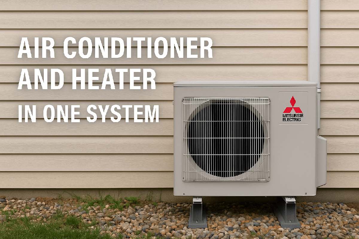 air conditioner and heater in one system