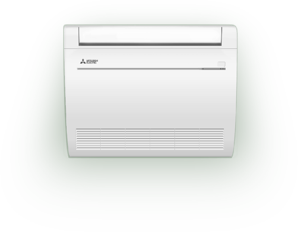 Mitsubishi floor-mounted indoor unit
